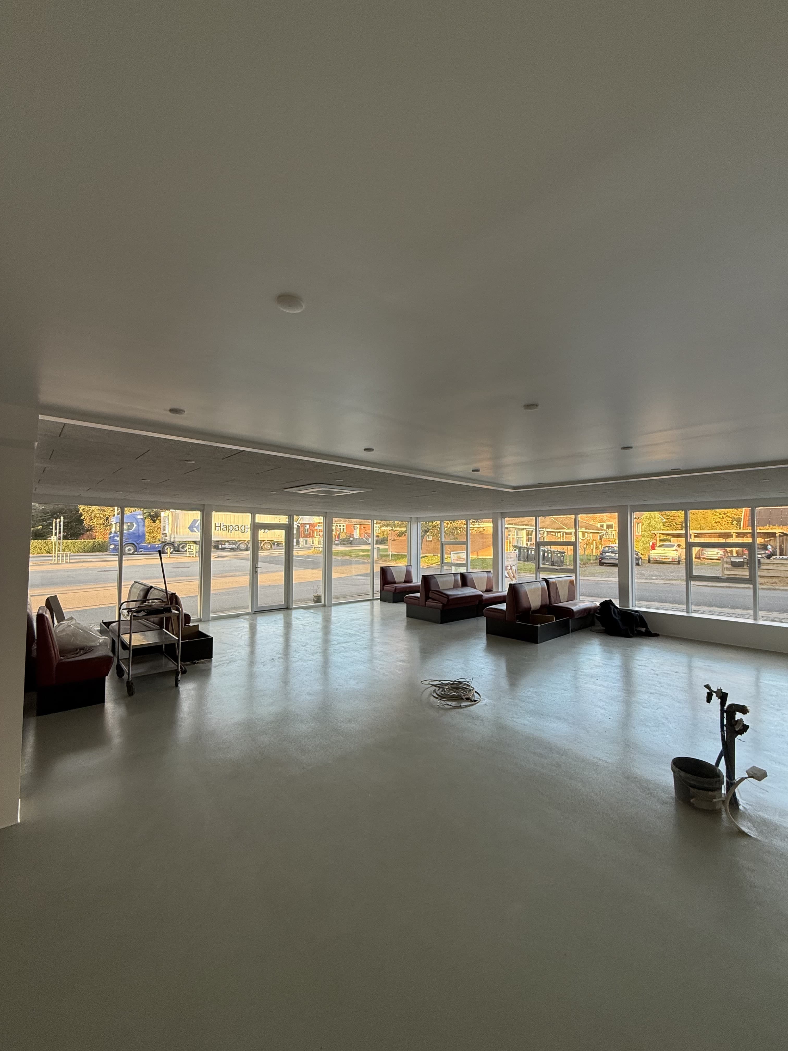 Butik set i vidvinkel