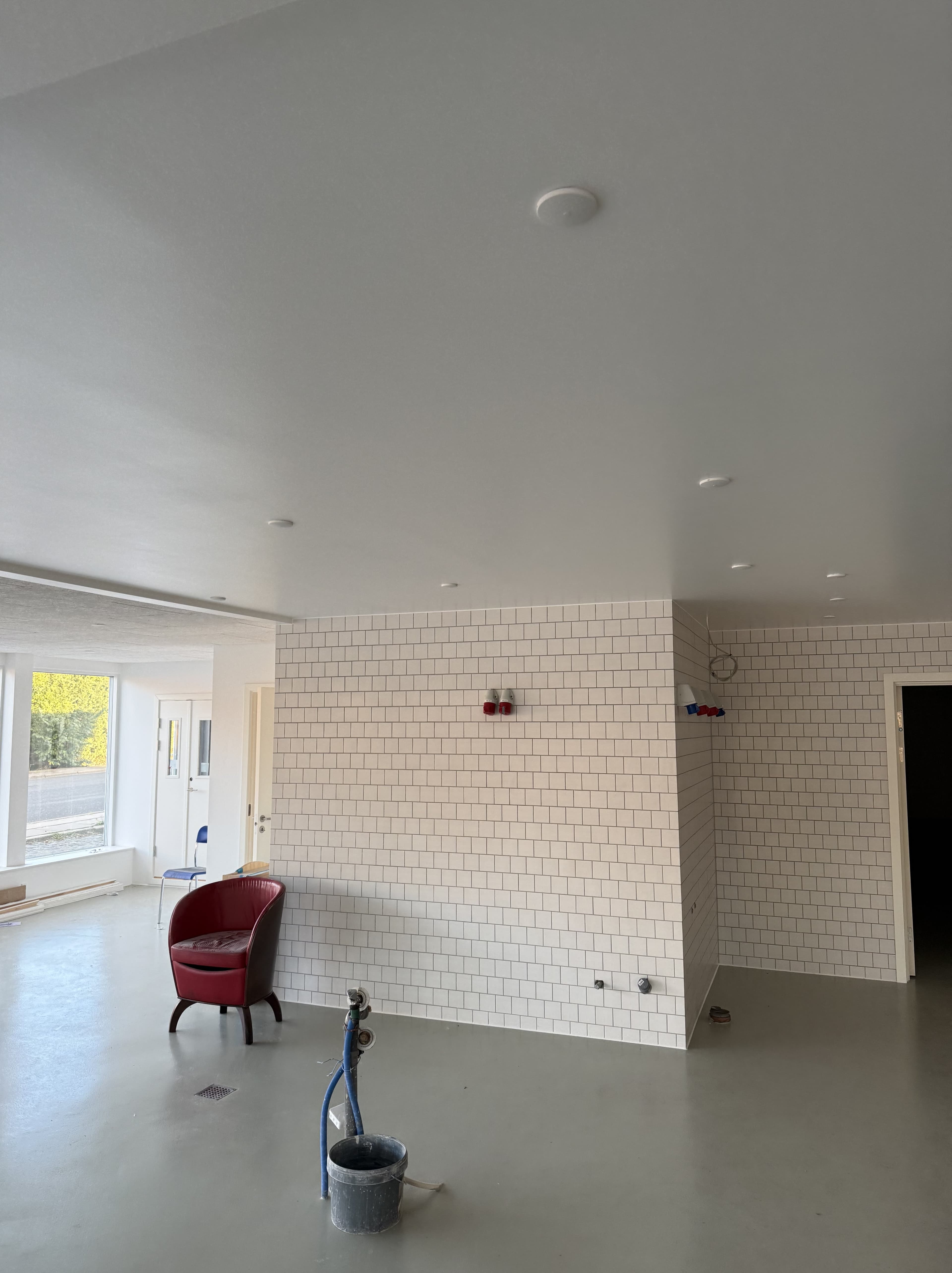 Butikkens serveringsområde